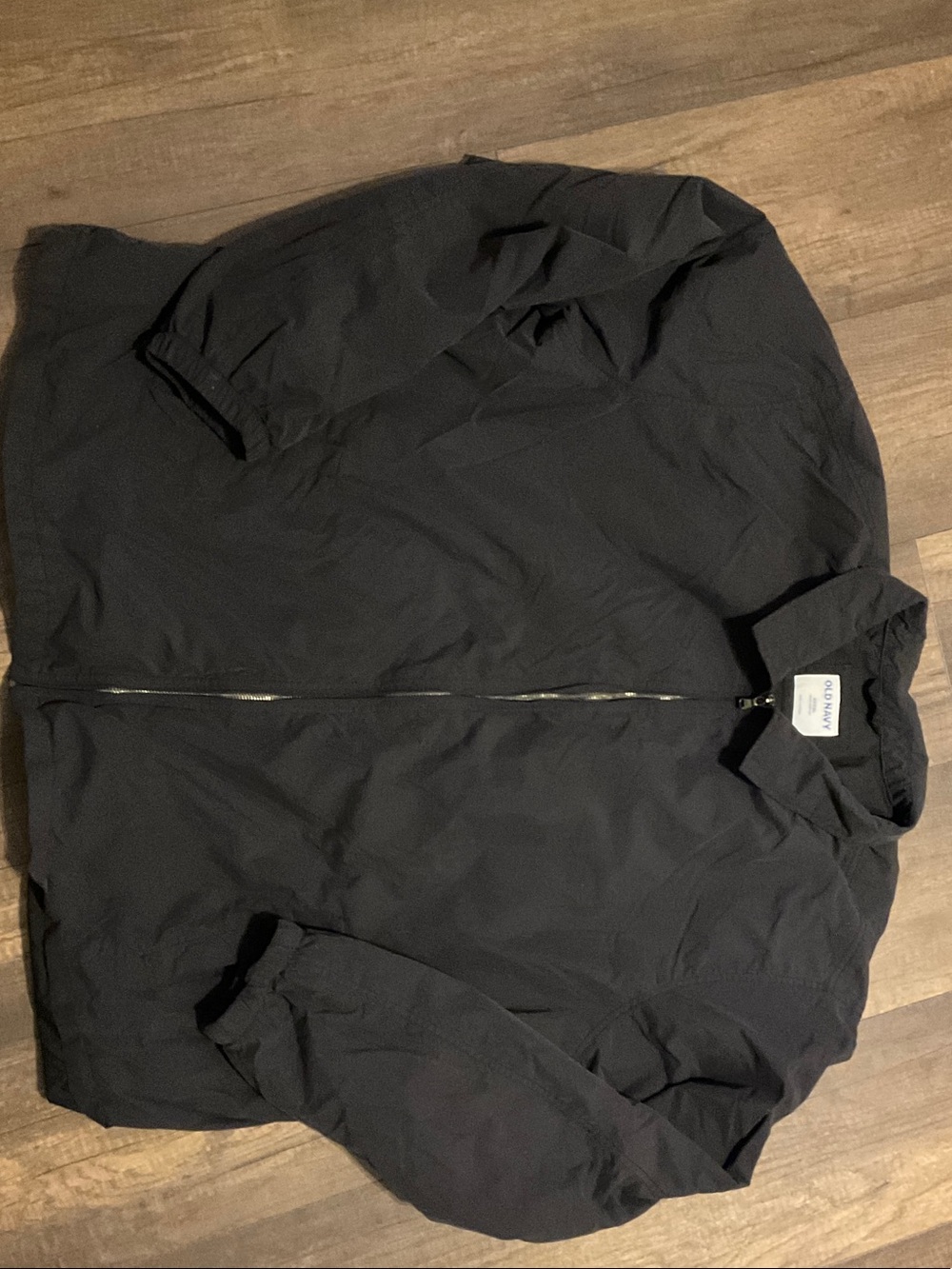 Old Navy Black Men's Zip-Up Sweater Jacket